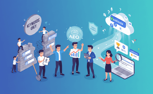 Your Website's SEO Strategy Just Became Half-Obsolete (Here's the AEO Fix)